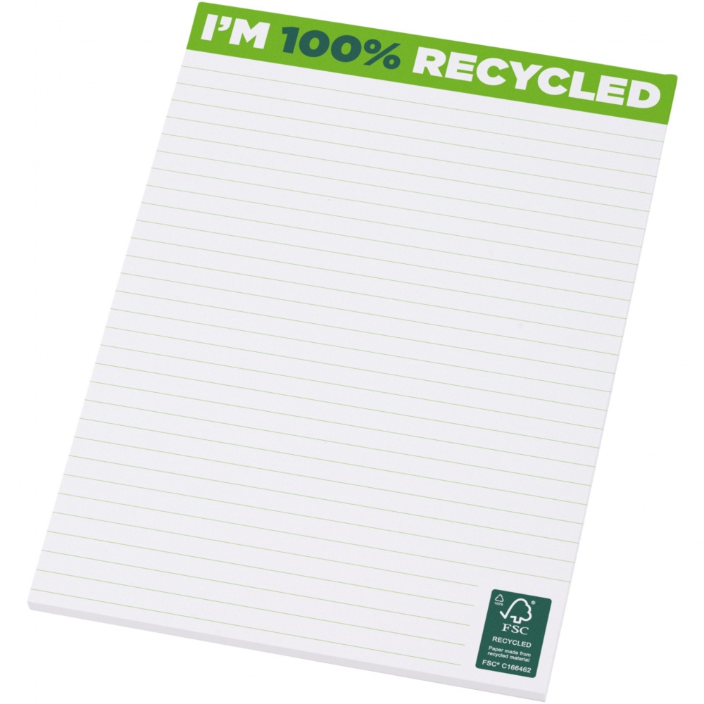 Logotrade promotional item image of: Desk-Mate® A5 recycled notepad